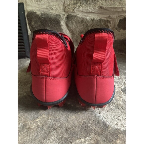 Nike Alpha Menace Pro 2 Mid Football Cleats Black Red Men Size 11.5 BV3945-600 - Picture 5 of 7